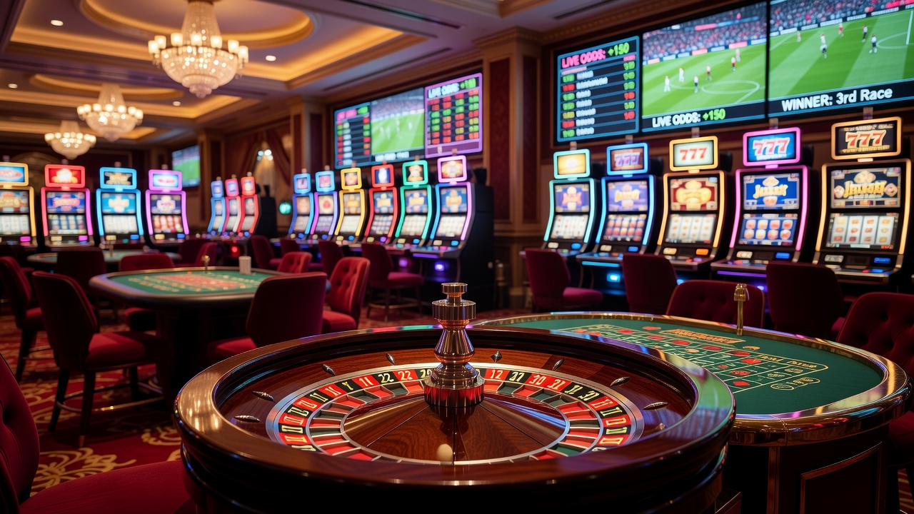 Vasta Selezione di Slot, Tavoli Live e Scommesse Sportive - casino non italiani